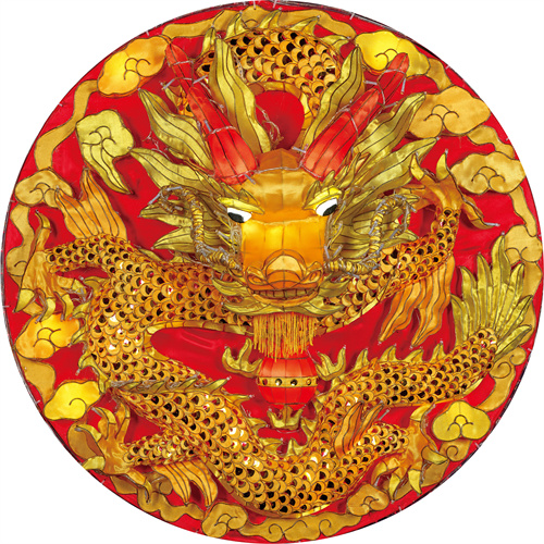 陈柏华（特邀）　灯彩-蟠龙