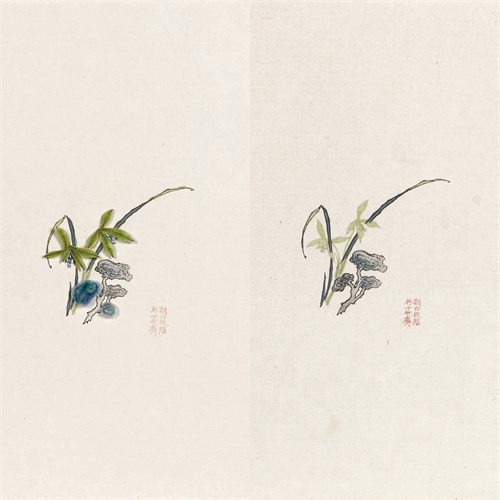 赵诗恒　严鑫　饾版印刷、绒花-兰芝