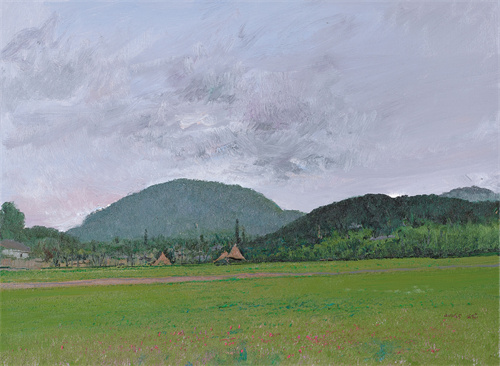 陆庆龙 响堂景区写生